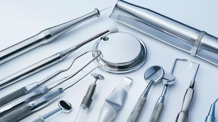 Medical Aesthetics on a White Background offers a glimpse into the world of beauty and wellness. A refined display of modern healthcare for enhancing appearance.