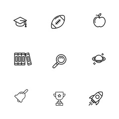 set of icons for web