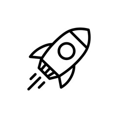 rocket in space