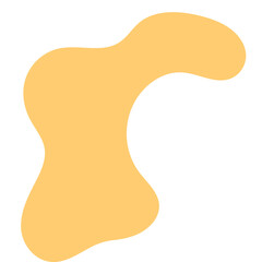 Abstract Doodle Shape Element