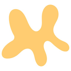 Abstract Doodle Shape Element