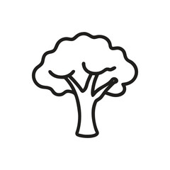 Oak tree icon
