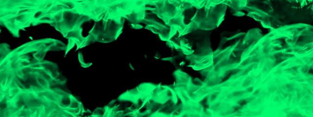 pretty aged green randomly painted canvas, fabric with color paint spots. Green nebula smoke. Green nebula smoke. 