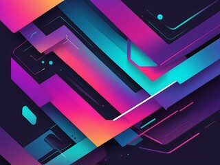 beautiful design abstract neon color gradient background