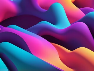 beautiful design abstract neon color gradient background