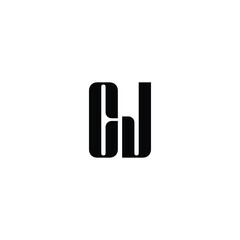 CJ monogram logo design letter text name symbol monochrome logotype alphabet character simple logo