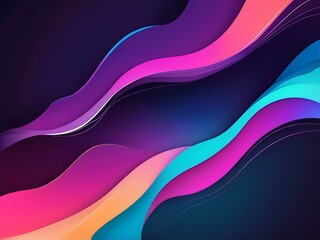 elegant design abstact neon color gradient background