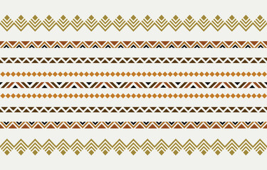 Ethnic tribal  colorful african stripe background. Seamless tribal pattern, folk embroidery, tradition geometric ornament. Traditional design for fabric, textile, print, rug, paper, tattoo