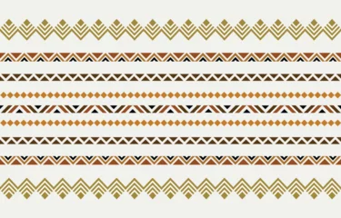 Ethnic tribal  colorful african stripe background. Seamless tribal pattern, folk embroidery, tradition geometric ornament. Traditional design for fabric, textile, print, rug, paper, tattoo