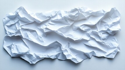 Fototapeta premium White piece of paper that is on a table