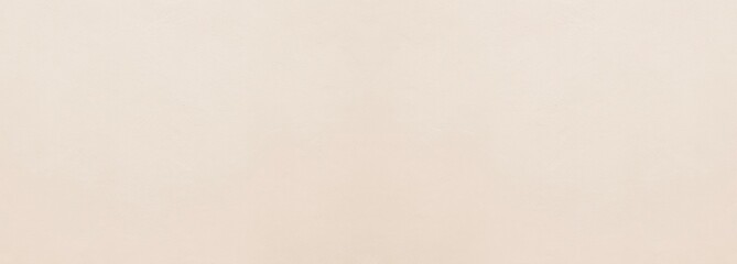 Concrete wall light brown cement texture panorama abstract background.