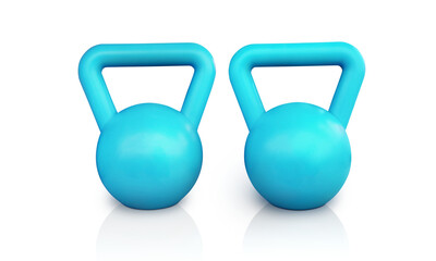 Blue iron pendulum  PNG transparent.