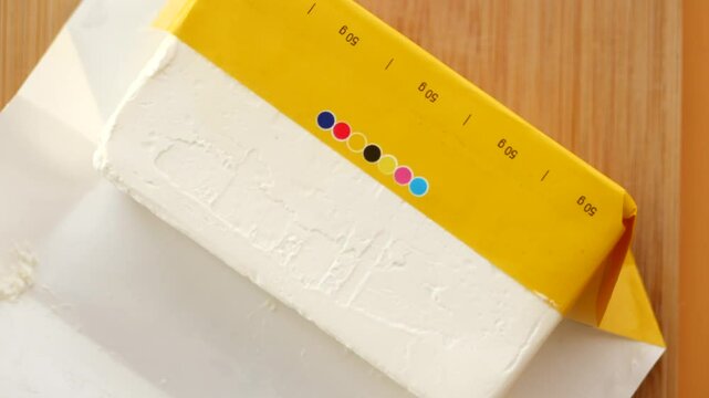Close-Up of Color Calibration Test Marks on Paper