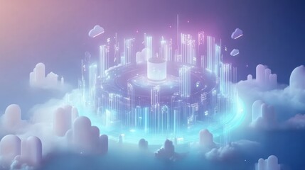 Digital Cityscape in the Clouds