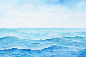 Fototapeta premium Ocean landscape outdoors horizon.