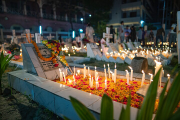 All Souls' Day is celebrated in Chittagong, Bangladesh, with Christians gathering at the Catholic...