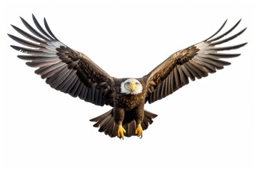 Obraz premium Vulture animal flying eagle.