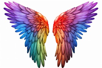 Pattern wing white background lightweight.