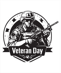Black Veteran Salute, Silhouette Logo Design
Honoring Black Veterans, Salute Silhouette Logo
Proud Veteran Salute, Black Silhouette Logo