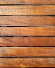 A close-up view of polished wooden planks arranged in a horizontal pattern.