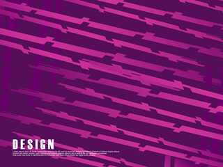 Purple, Purple pink gradient vector texture with abstract lines. Smart illustration in abstract style with gradient lines. Simple template for your design.