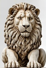 Obraz premium Lion statue, high quality