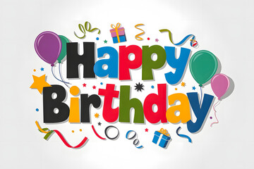 happy birthday card design