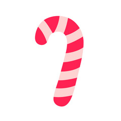 Christmas winter collection with seasonal design, isolated on white