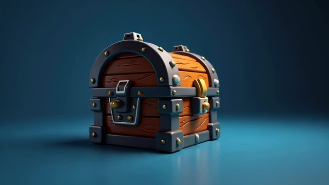 Wooden Treasure Chest