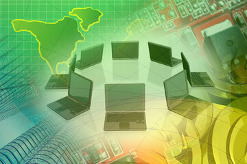 Computer background