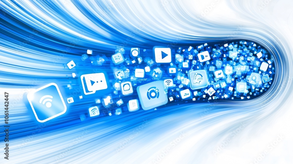 Aufkleber explore how digital communication transforms our interactions in a fast-paced online world