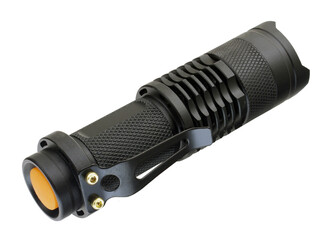 Electric flashlight with a LED