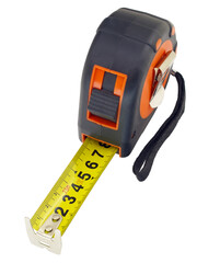 tape measure isolated on white