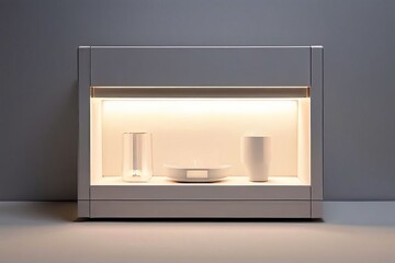 storage oasis a minimalist storage compartment with a built in l