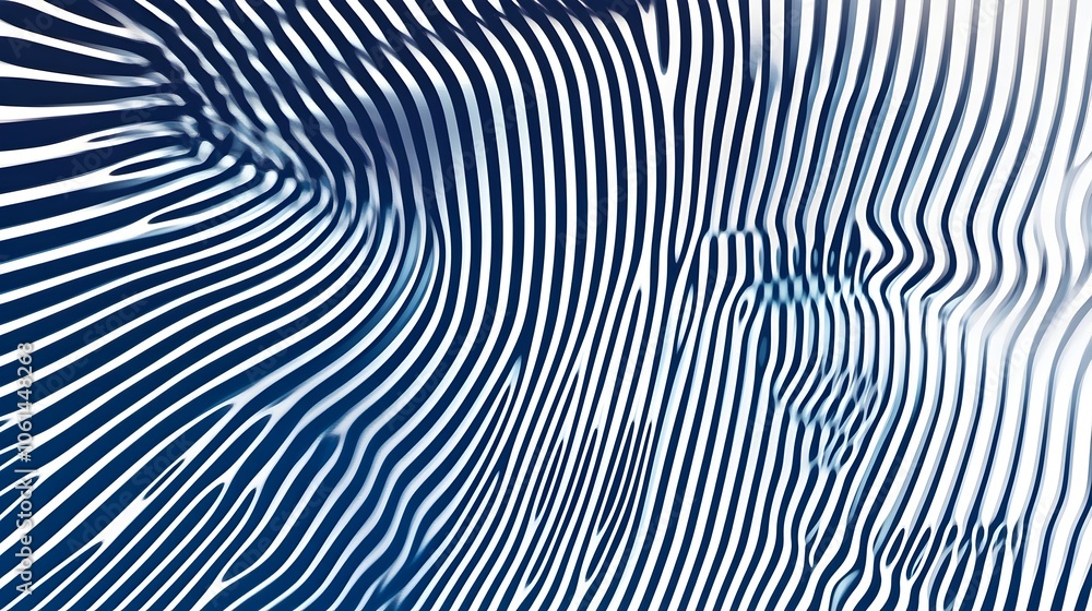 Poster captivating digital halftone swirl with mesmerizing gradient effect