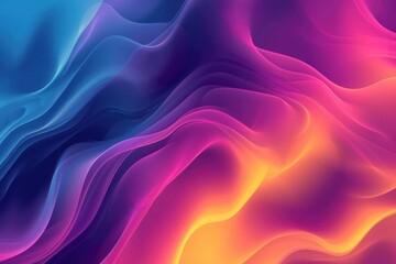 Fototapeta premium Gradient blurr dark neon yellow blue purple backgrounds abstract pattern.