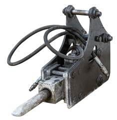 Hammer attached equipment for drilling and breaking