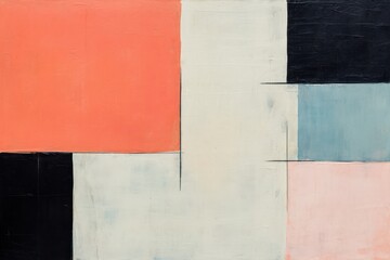 Minimal simple art abstract painting. Image .