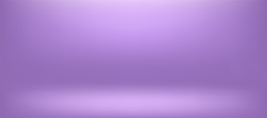 Abstract purple gradient background empty studio room illustration