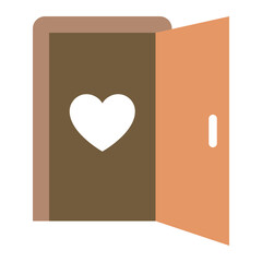 Fototapeta premium Open Door icon