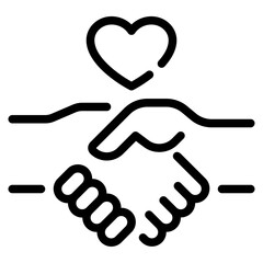 Handshake icon