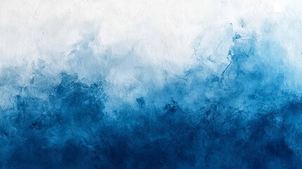 White Blue Colors Gradient Background with a Grainy Texture, Generative AI