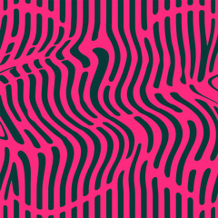 Seamless abstract pattern with curved lines, a maze. Design for fabric, Wallpaper, and cards