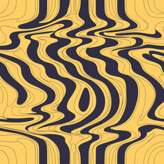 Seamless abstract pattern with curved lines, a maze. Design for fabric, Wallpaper, and cards