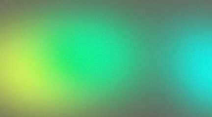 Light pastel retro colors grainy gradient, summer poster design. Abstract green blue color noisy gradient light teal white colors. Smooth pastel color flow, website header design, cover