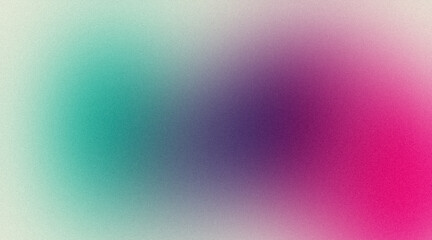 Light pastel retro colors grainy gradient, summer poster design. Abstract purple pink blue cyan color noisy gradient light teal white colors. Smooth pastel color flow, website header design, cover