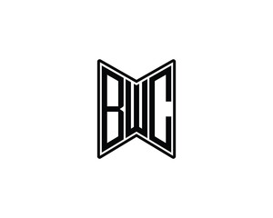 BWC logo design vector template. BWC