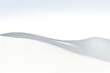 Minimalist snowy landscape background