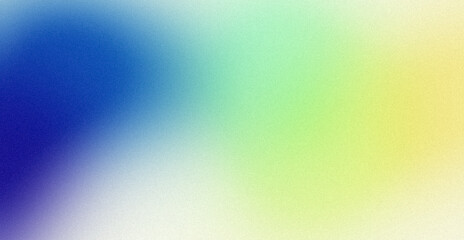 Light pastel retro colors grainy gradient, summer poster design. Abstract blue green orange color noisy gradient light teal white colors. Smooth pastel color flow, website header design, cover