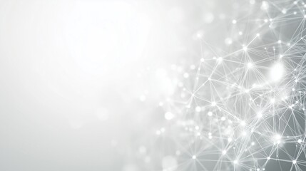 Abstract Connections in Light Background